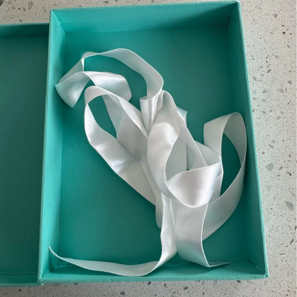 Tiffany and Co Necklace Box 8”x6”